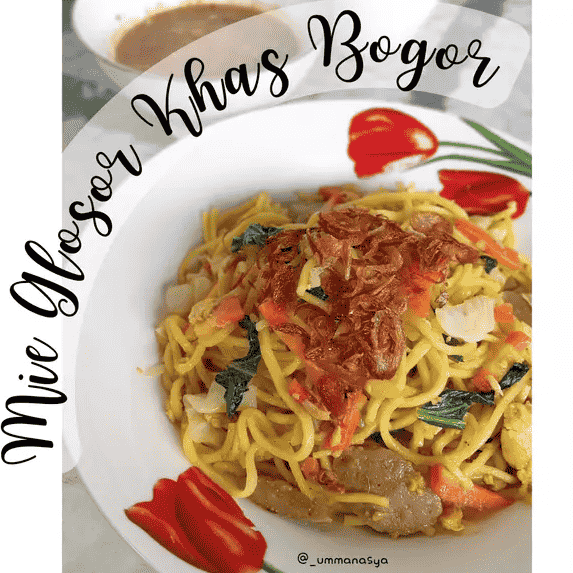 masakan enak khas sunda Jawa barat mudah bisa buat sendiri di rumah-mie glosor khas Bogor-mevrouwwortel page