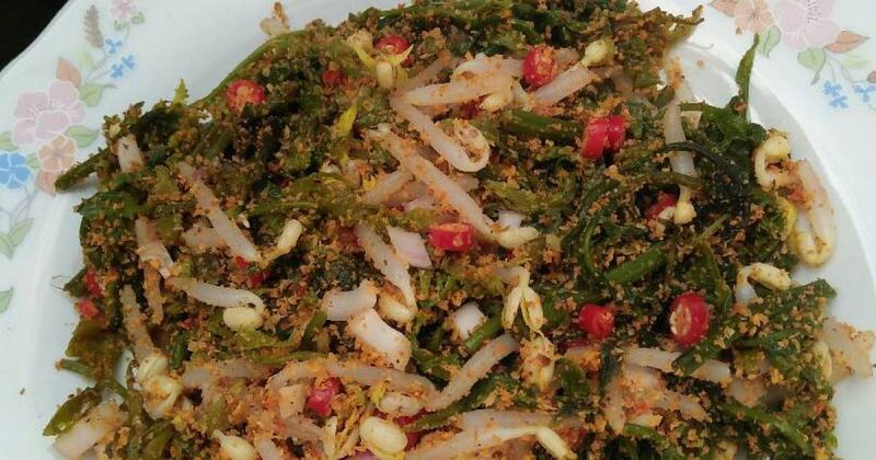 Anyang Pakis makanan khas sumtera utara