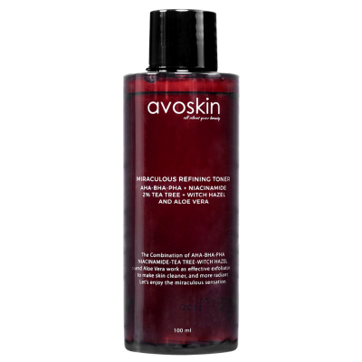 Avoskin Miraculous Refining Toner Toner untuk Kulit Kering dan Bruntusan