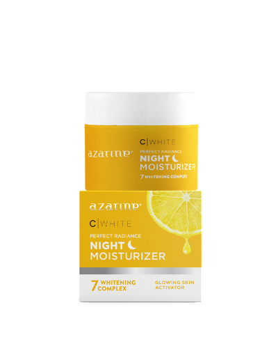 Azarine Cosmetics C White Night Moisturizer Rekomendasi skincare untuk mencerahkan wajah