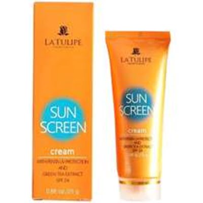 La Tulipe Sunscreen Gel & Extra Green Tea