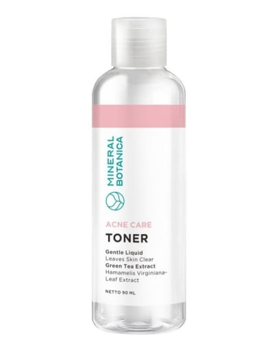Mineral Botanica Acne Care Toner Toner untuk Kulit Kering dan Bruntusan