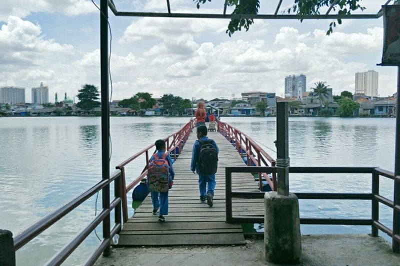 Situ Rawa Besar Lio wisata di Depok terbaru