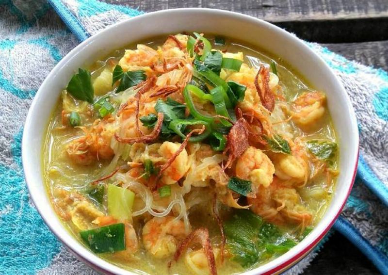 Soto Udang makanan khas sumtera utara