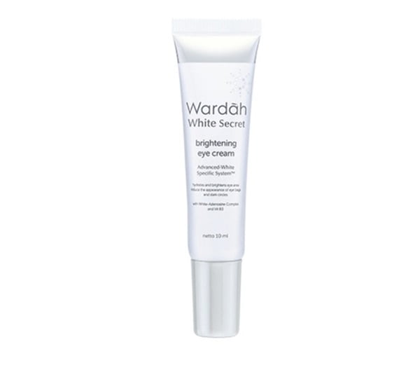 Wardah White Secret Brightening Eye Cream skincare untuk cuaca panas